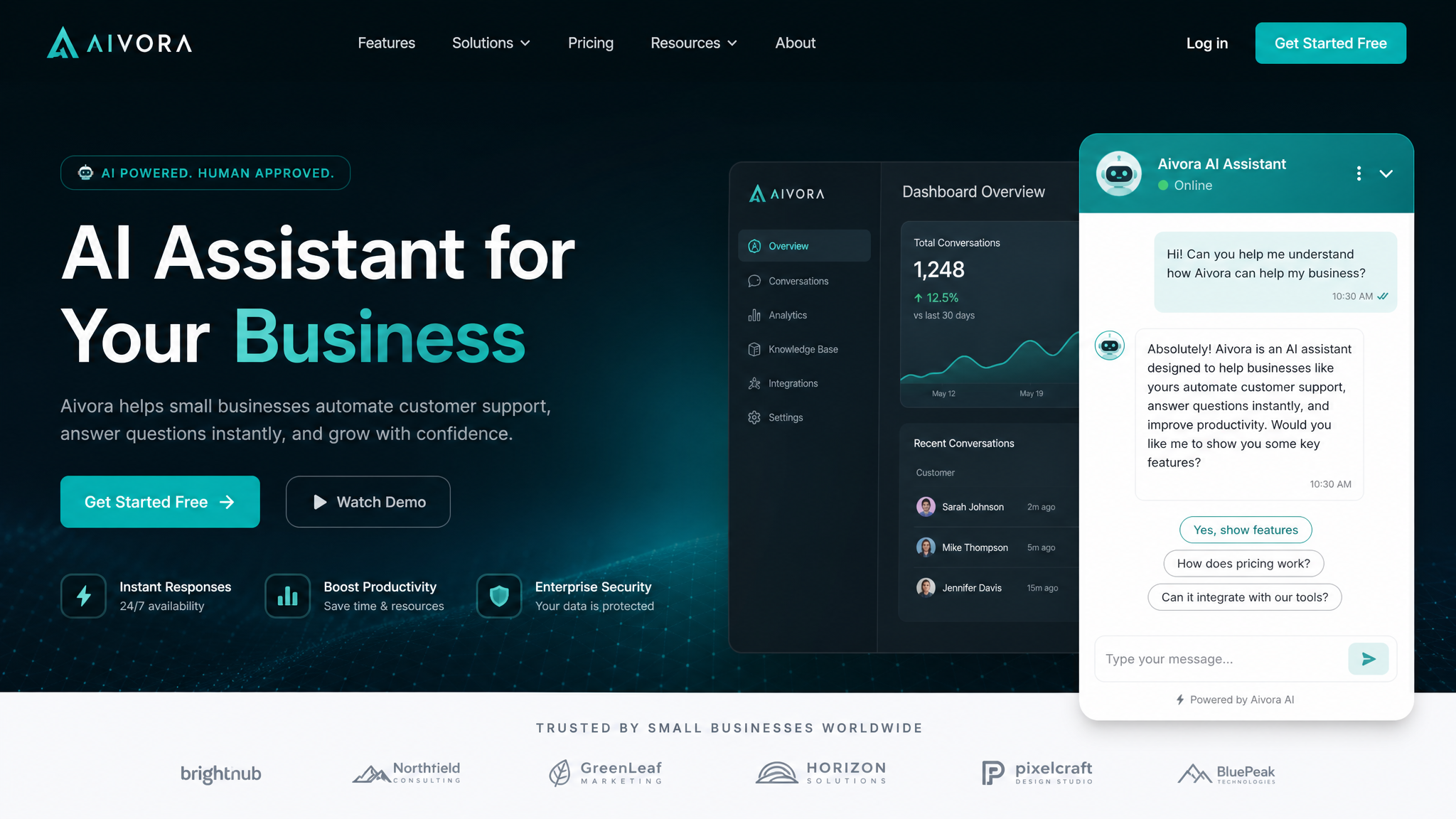 AI Website Chatbot - AI-powered business tool for lead generation and customer engagement